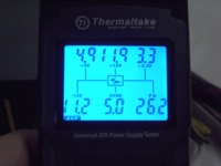 手動テストモード実行中