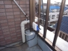 2階のベランダに取り付けていた地デジのアンテナは屋上へ移動しました。