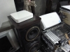 Airmac Express とスキャナとUSB接続タイプのHDDです。